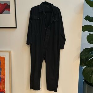 M48 coveralls in black